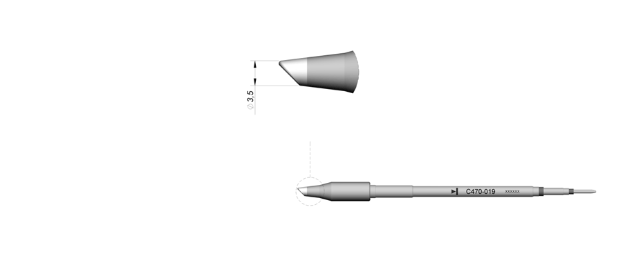 C470019 - Cartridge for T470 Comfort handpiece